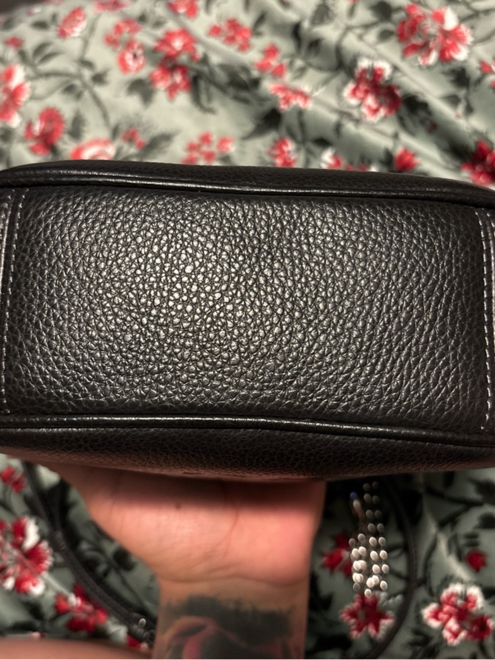 Coach Black Pebbled Leather Mini Hobo Shoulder Bag - Picture 7 of 10